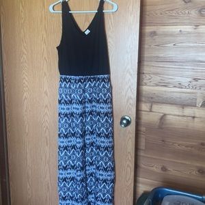 Women’s Faded Glory Large Black Maxi Dress